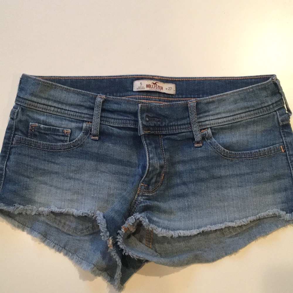 Hollister jean shorts